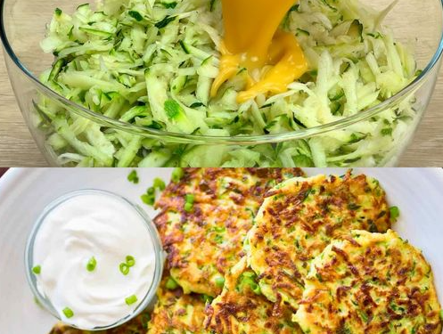 Mischer sie nur Eier, Käse und 1 Kg Zucchini, unglaublich leckeres essen!
