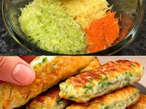 Ich backe sie ständig, Zucchinistäbchen mit 100 g Käse