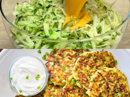 Mischer sie nur Eier, Käse und 1 Kg Zucchini, unglaublich leckeres essen!