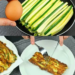 Fur mich besser als Fleisch, Zucchini mit 100 g Parmesankäse