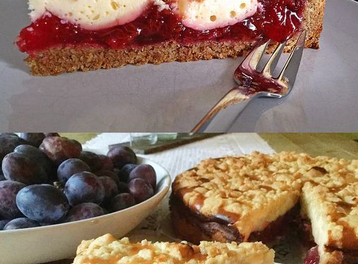 Der Hit gerade jetzt, Zwetschgen Streuselkuchen mit 500 g Magerquark