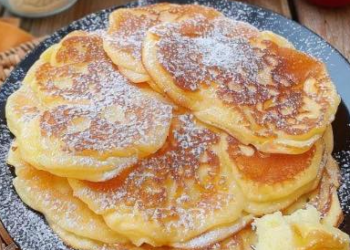 3 Minuten Apfel Joghurt Pfannkuchen die machen mich verrückt!