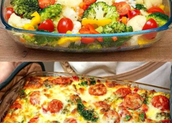 Ich mache es jede WOCHE, Leckeres Rezept für Blumenkohl mit 300g Brokkoli