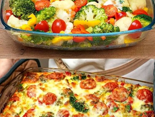 Ich mache es jede WOCHE, Leckeres Rezept für Blumenkohl mit 300g Brokkoli