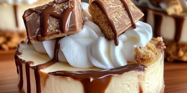 π« Mini Kinder Cheesecakes π§