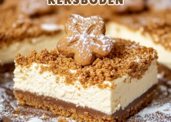 🎄 Spekulatius-Käsekuchen mit knuspriger Streuselkruste 🎄