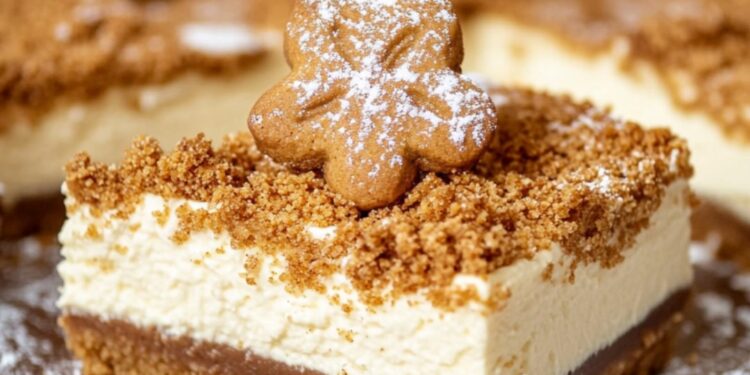 🎄 Spekulatius-Käsekuchen mit knuspriger Streuselkruste 🎄