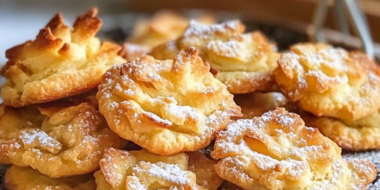 🍯 Bienenstich-Plätzchen – Ein weihnachtlicher Klassiker im Plätzchenformat! 🍪