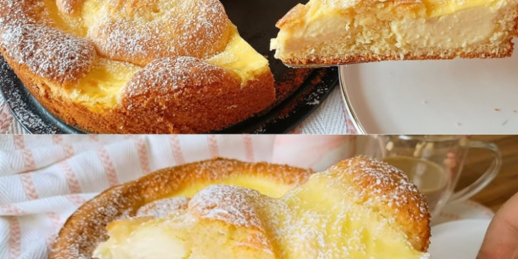 Vanillepuddingkuchen – wenig Aufwand, MEGA lecker!