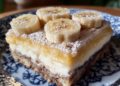 🍌 Bananenschnitte ohne Mehl – Leicht, lecker und gesund! 🧁