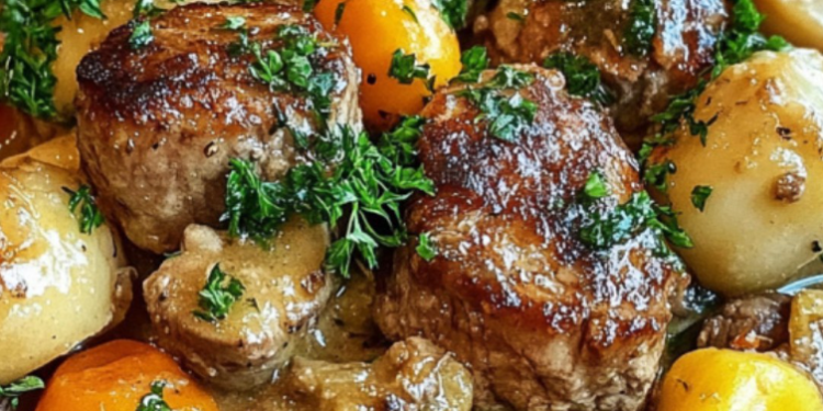 ✨ Würziger Wikingertopf mit zarten Hackbällchen und Gemüse 🍲✨