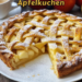 🍏 Klassischer Apfelkuchen – Ein süßer Genuss! 🥧✨