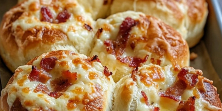 🥓 Blätterteig-Kringel mit Schinken & Käse – Herzhaft & Knusprig! 🧀