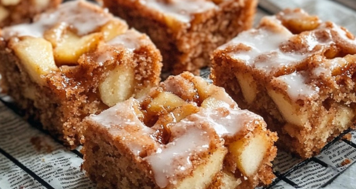 🍎✨ Zimtschnecken-Apfelkuchen – Herbstlicher Genuss! ✨🍎