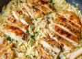 🥘 One Pot Orzo Pasta – Cremig und köstlich! 🍋✨