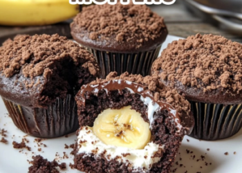 Maulwurf-Muffins – Schoko-Bananen-Klassiker in Mini-Form