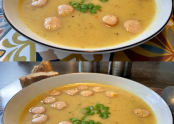 Einfache Kartoffelsuppe