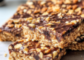 🍫 Müsliriegel ohne Zucker – Gesund & Knusprig! 🌰✨