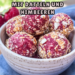 🍓🥥 Vegane Energy Balls mit Datteln und Himbeeren – Der perfekte Powersnack! 🌱✨