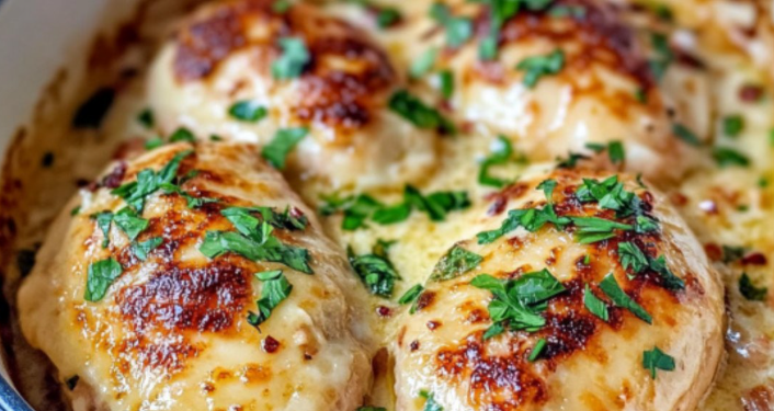 đ KrĂ€uter-FrischkĂ€se-HĂ€hnchen: Einfache, aromatische Mahlzeit đ