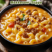 🍲 Ein-Topf Cheeseburger-Makkaroni-Suppe 🧀🍔