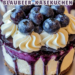 🍰 Weißer Schokoladen-Blaubeer-Käsekuchen 🍰