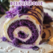 🍇 Lila Velvet Biskuitrolle – Elegant & Dekadent 💜
