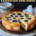 🎂 Polka Dot Mohn-Käsekuchen ohne Boden 🎂