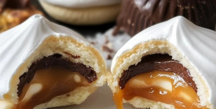 ✨ Feenküsse – Zarte Weihnachtsplätzchen mit Toffifee 🎄🍪