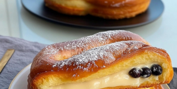 🥐 Schweizer Brioche mit Gebäckcreme – Ein himmlisches Gebäck für Genießer! 🍫