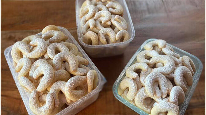 Vanillekipferl in 15 Minuten fertig