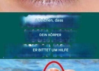 8 Anzeichen dafür, dass Ihr Körper nach Hilfe schreit