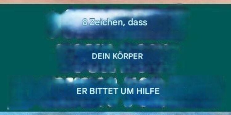 8 Anzeichen dafür, dass Ihr Körper nach Hilfe schreit