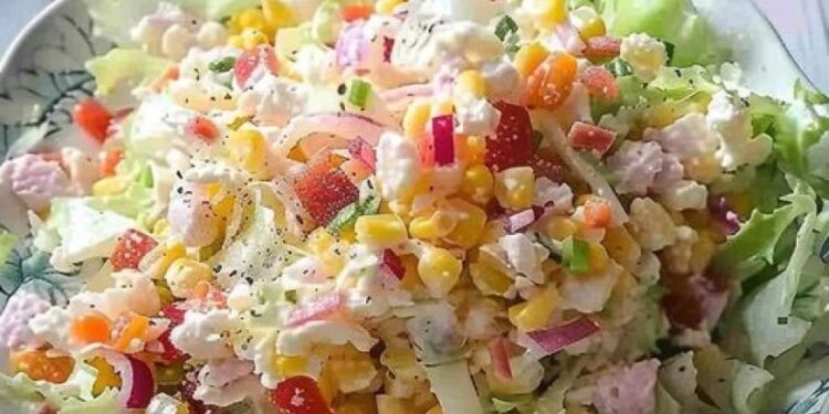 5 Tassen Salat der ist immer ruckzuck weggefuttert