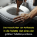 “Das Einfüllen von Kaffeesatz in die Toilette löst eines der größten Probleme in Toiletten”?!