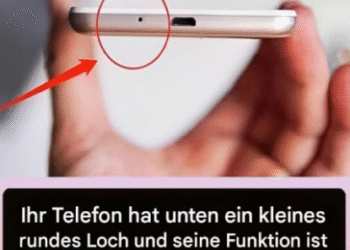 Viele Leute wissen immer noch nicht, wie nützlich dieses kleine Loch im Telefon ist