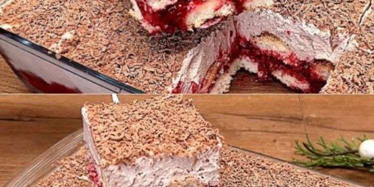 Ein Dessert, das jeder liebt! Ein Geschmack, der unbeschreiblich ist! Kein Backen nötig