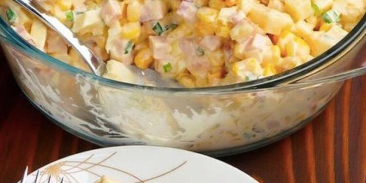 Ess mich Dumm Salat , in 10 Minuten fertig so Gesund