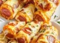 Schnell ein paar Pizzarollen backen, soooo lecker dass ich sie Jede wochnende mache