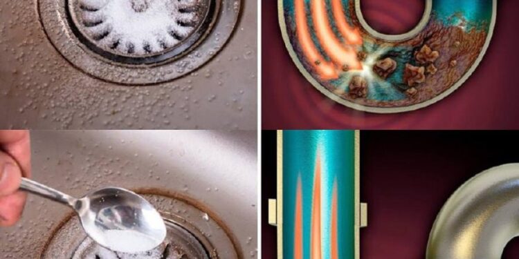 Verstopftes Waschbecken, die einzige unfehlbare Methode, um es in wenigen Sekunden zu befreien