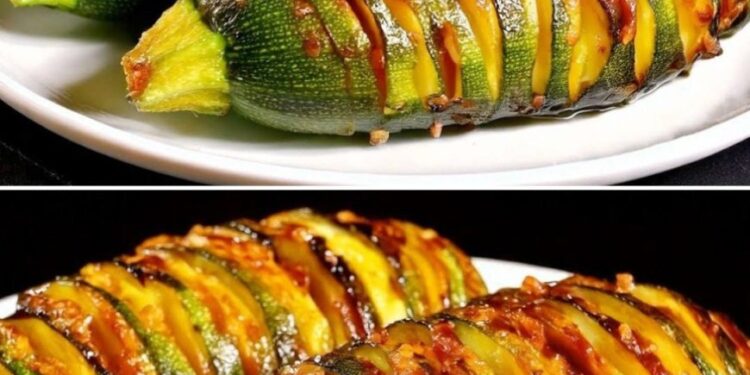 Das beste Hasselback Zucchini Rezept