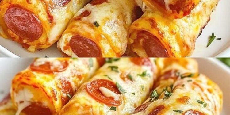 Schnell ein paar Pizzarollen backen, soooo lecker dass ich sie Jede wochnende mache