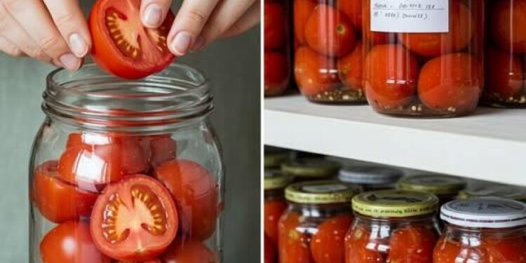 Tomaten natürlich konservieren: Der geniale Tipp, um sie 24 Monate lang ohne Essig zu genießen