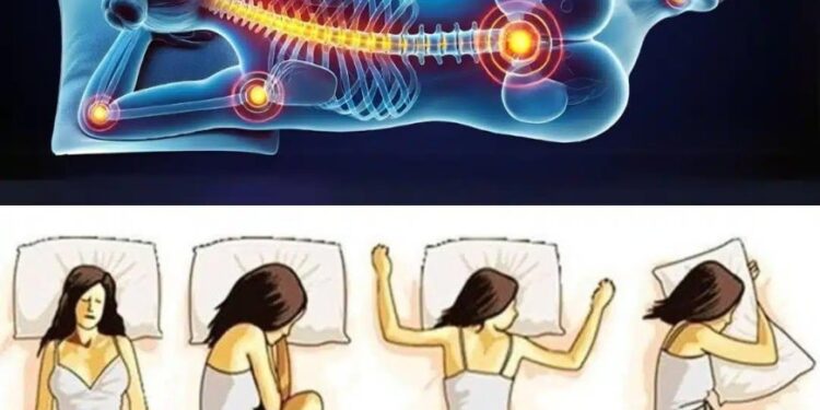 Die gefährlichste Schlafposition, die Sie nicht kannten