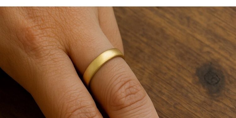 Die Bedeutung des Tragens eines Rings am Mittelfinger