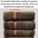 Hier ist, was die Linien auf Badetüchern eigentlich bedeuten