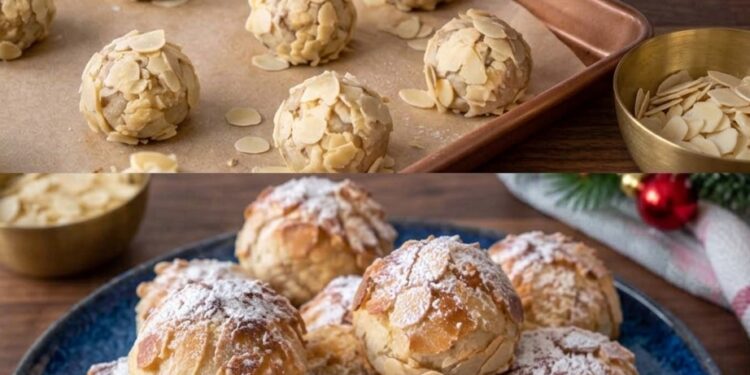 Marzipan-Mandel-Kugeln
