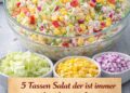 5-Tassen Salat ruckzuck weggefuttert