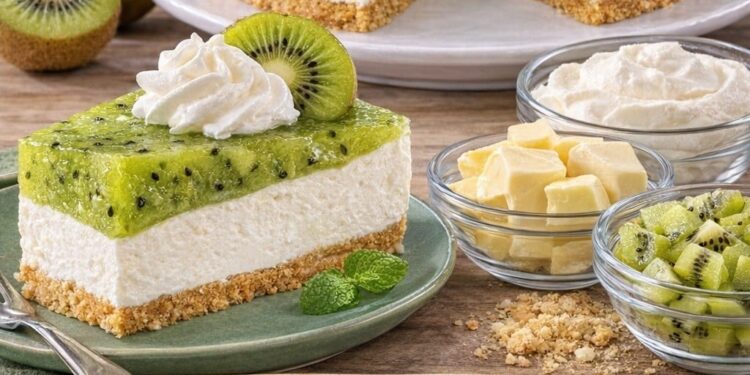 Kiwi-Torte – Frisch, cremig & super einfach