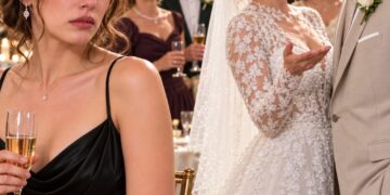 Auf der Hochzeit meiner Schwester grinste sie spöttisch und stellte mich ihrem Chef vor: „DAS IST DIE SCHANDE UNSERER FAMILIE.“
